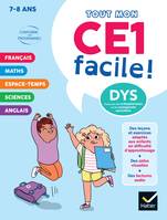 Mon CE1 facile ! Adapté aux enfants DYS ou en difficulté d'apprentissage - 8 ans - Marco Overzee