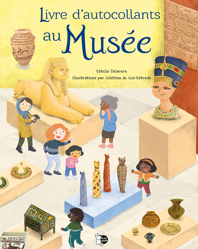 Livre D'Autocollants Au Musée