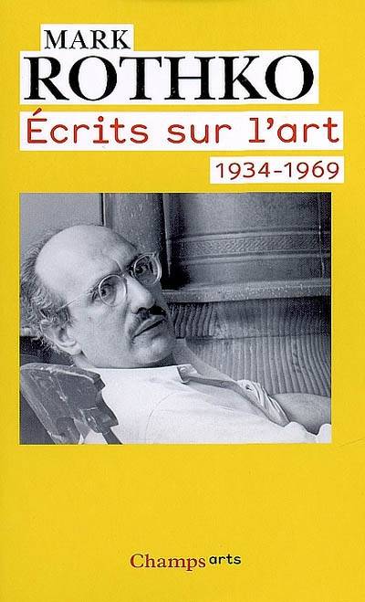 Écrits Sur L'Art, 1934-1969