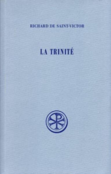 La Trinite Sources Chretiennes Numero 63