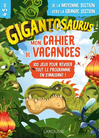 Mon cahier de vacances Gigantosaurus MS-GS - Collectif