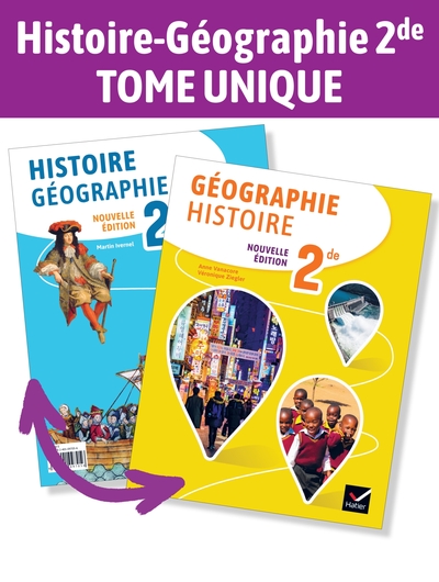 Histoire Géographie 2de - Éd. 2023 - livre de l'élève