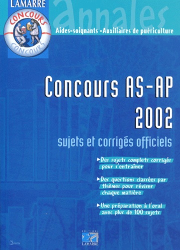 Concours AS-AP 2002