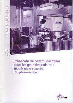 Protocole de communication pour les grandes cuisines - Centre technique des industries mécaniques