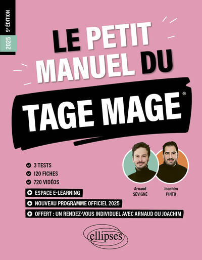 Le Petit Manuel du TAGE MAGE