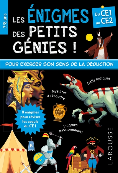 Les énigmes des petits génies ! / Du CE1 au CE2, 7-8 ans