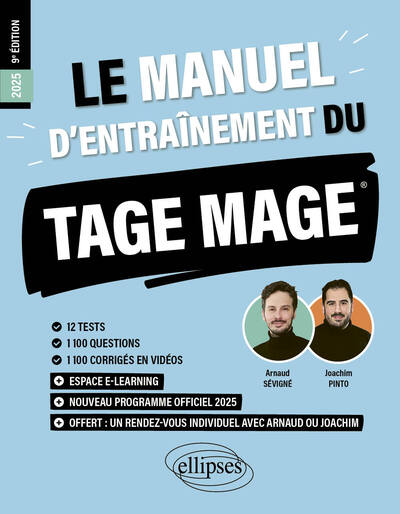 Le Manuel d’Entraînement du TAGE MAGE