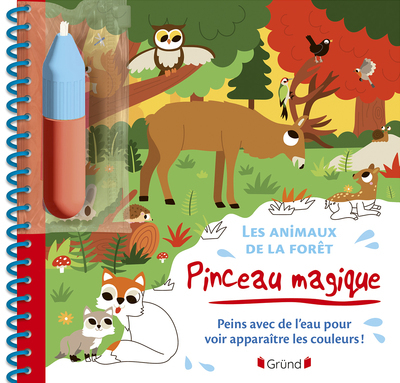 Pinceau magique - Les animaux de la forêt