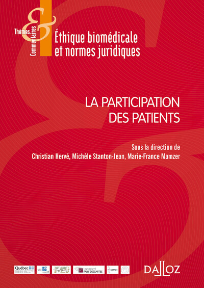 La participation des patients - 1re ed. - Michèle Stanton-Jean