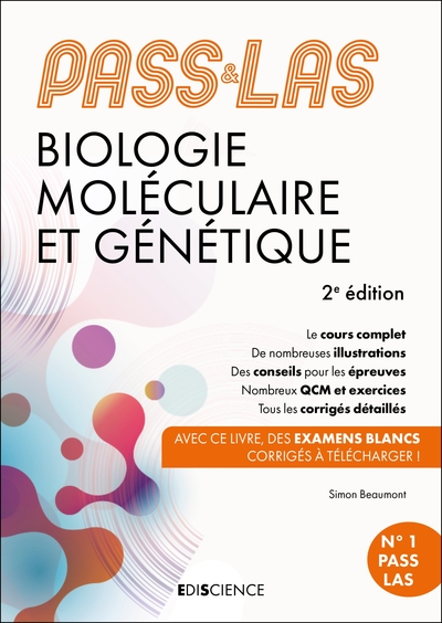 PASS & LAS Biologie moléculaire et Génétique - 2e éd.