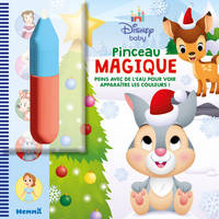 Disney Baby - Pinceau magique (Panpan Noël) - Peins avec de l'eau pour voir apparaître les couleurs ! - Collectif