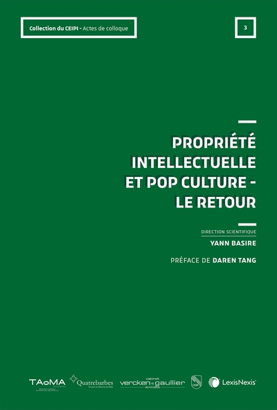 Propriété intellectuelle et Pop culture - Le retour