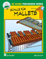 Gert Bomhof : Schule Fur Mallets 1 - Recueil + Enregistrement(S) En Ligne - Audiotracks Online