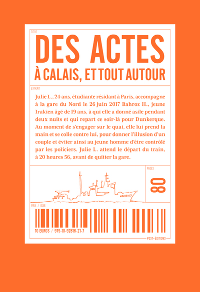 Des Actes A Calais Et Tout Autour - Sébastien Thièry