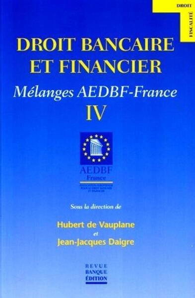 Mélanges AEDBF-France Volume 4