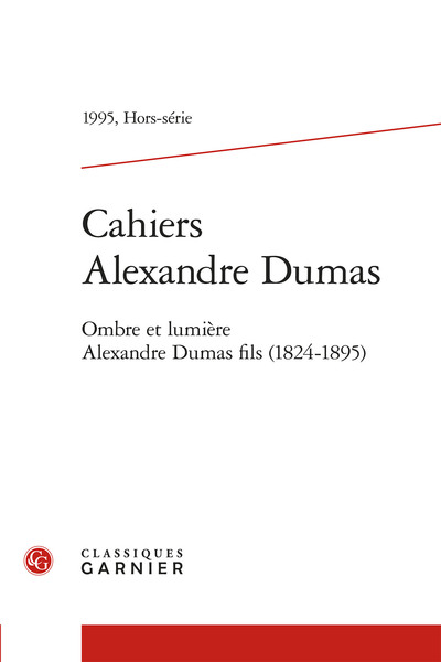 Cahiers Alexandre Dumas