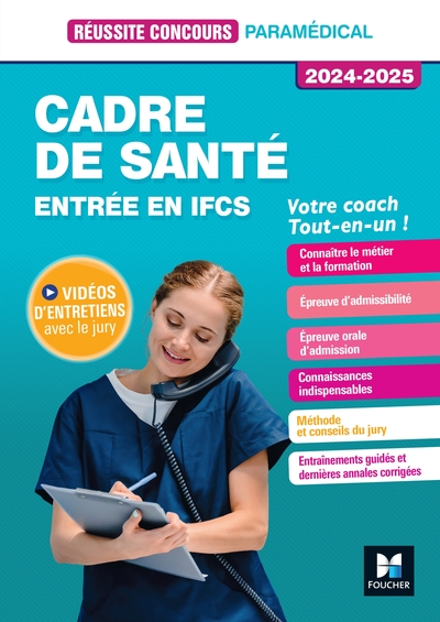 Réussite Concours - Cadre de santé - Entrée en IFCS - Préparation complète 2024-2025