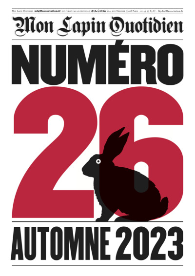 Mon Lapin Quotidien N° 26, automne 2023 Volume 26