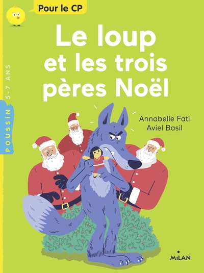 Le loup et les trois pères Noël