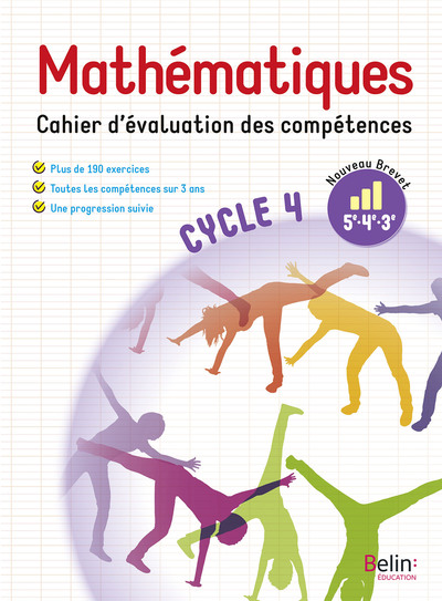 Mathématiques cycle 4 - Cahier d'évaluation des compétences - Collectif