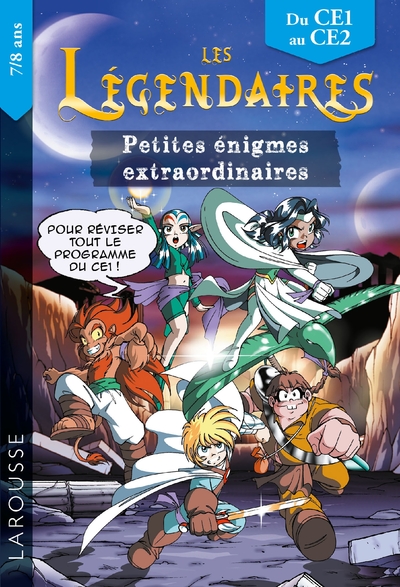 Les petites énigmes des LEGENDAIRES CE1-CE2