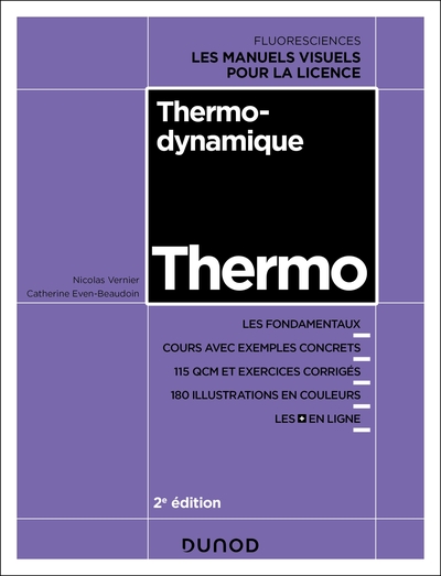 Thermodynamique - 2e Éd., Cours, Exercices Et Méthodes