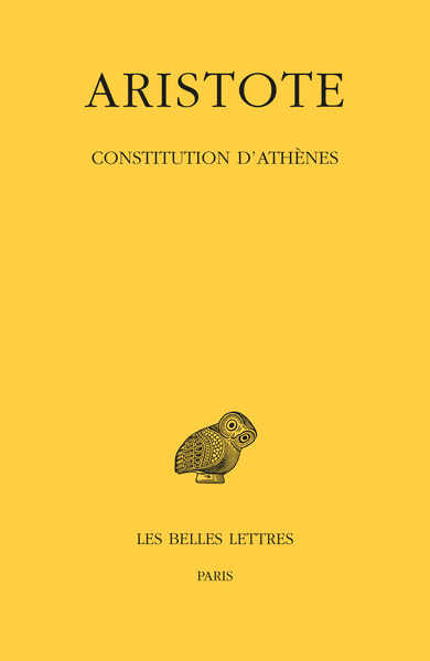 Constitution d'Athènes - Aristote