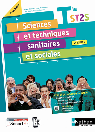 Sciences et techniques sanitaires et sociales - Term ST2S (Pochette Reflexe) - Livre + licence élève - Élisabeth Baumeier