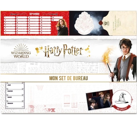 Mon set de bureau Harry Potter