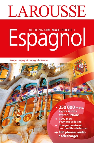 Dictionnaire Larousse Maxi Poche Plus Espagnol