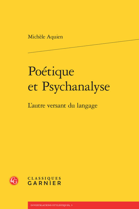 Poétique et psychanalyse