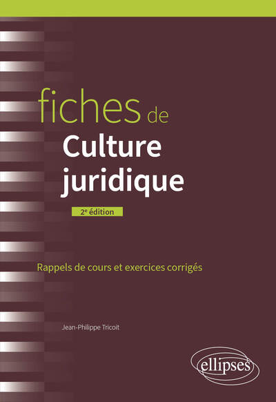 Fiches de Culture juridique