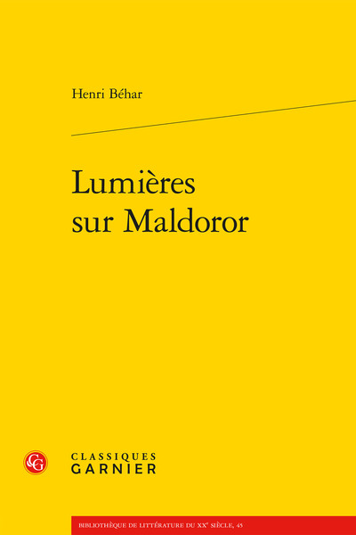 Lumières sur Maldoror