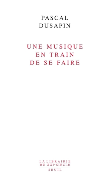 Une musique en train de se faire