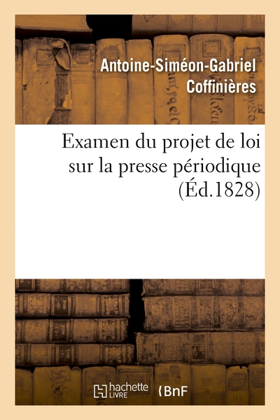 Examen Du Projet De Loi Sur La Presse Périodique