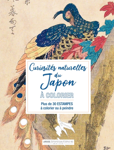 Curiosités naturelles du Japon à colorier