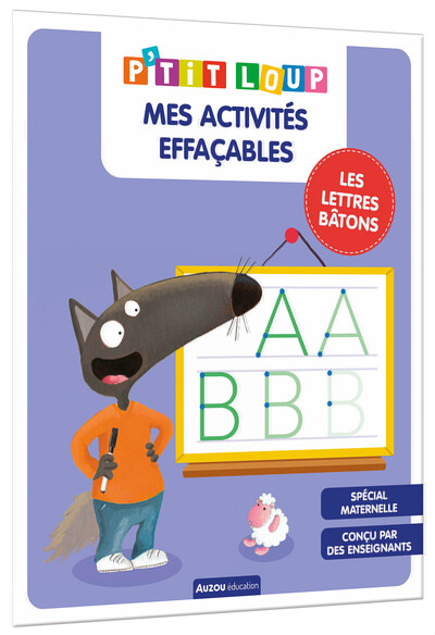 Les Lettres Bâtons : Mes Activités Effaçables