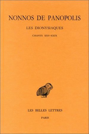 Les Dionysiaques - Volume 9