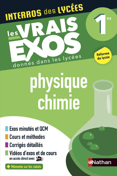 Interros des Lycées Physique Chimie 1re