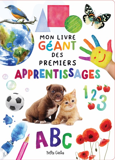 Mon livre géant des premiers apprentissages