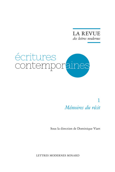 La Revue des lettres modernes - Philippe Antoine