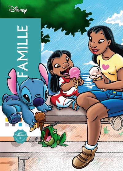 Coloriages mystères Disney - Famille