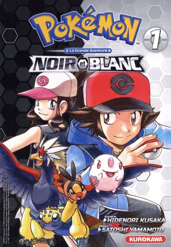 Pokemon la grande aventure Noir et Blanc Volume 1