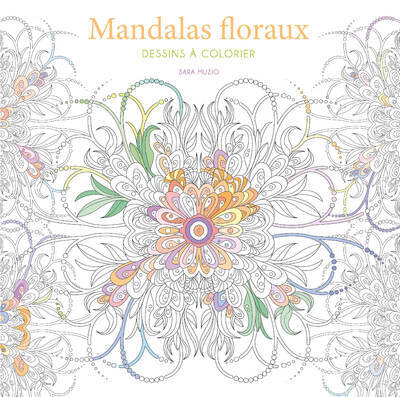 Mandalas floreaux - Dessins à colorier