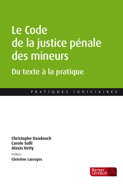 Le code de la justice pénale des mineurs