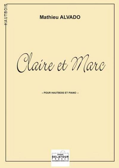 Claire Et Marc Pour Hautbois Et Piano