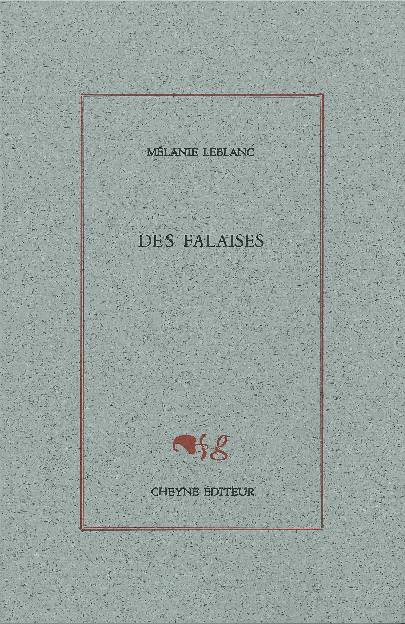 Des falaises - Mélanie Leblanc