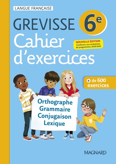 Cahier Grevisse 6e (2021)