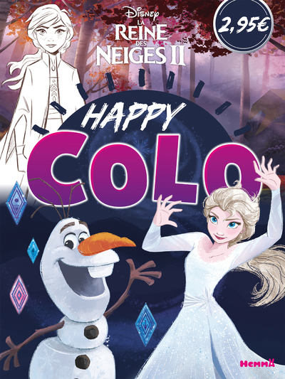 Disney La Reine des Neiges 2 - Happy Colo (Elsa et Olaf)