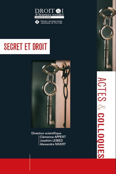 Secret et droit - Alexandre Nivert